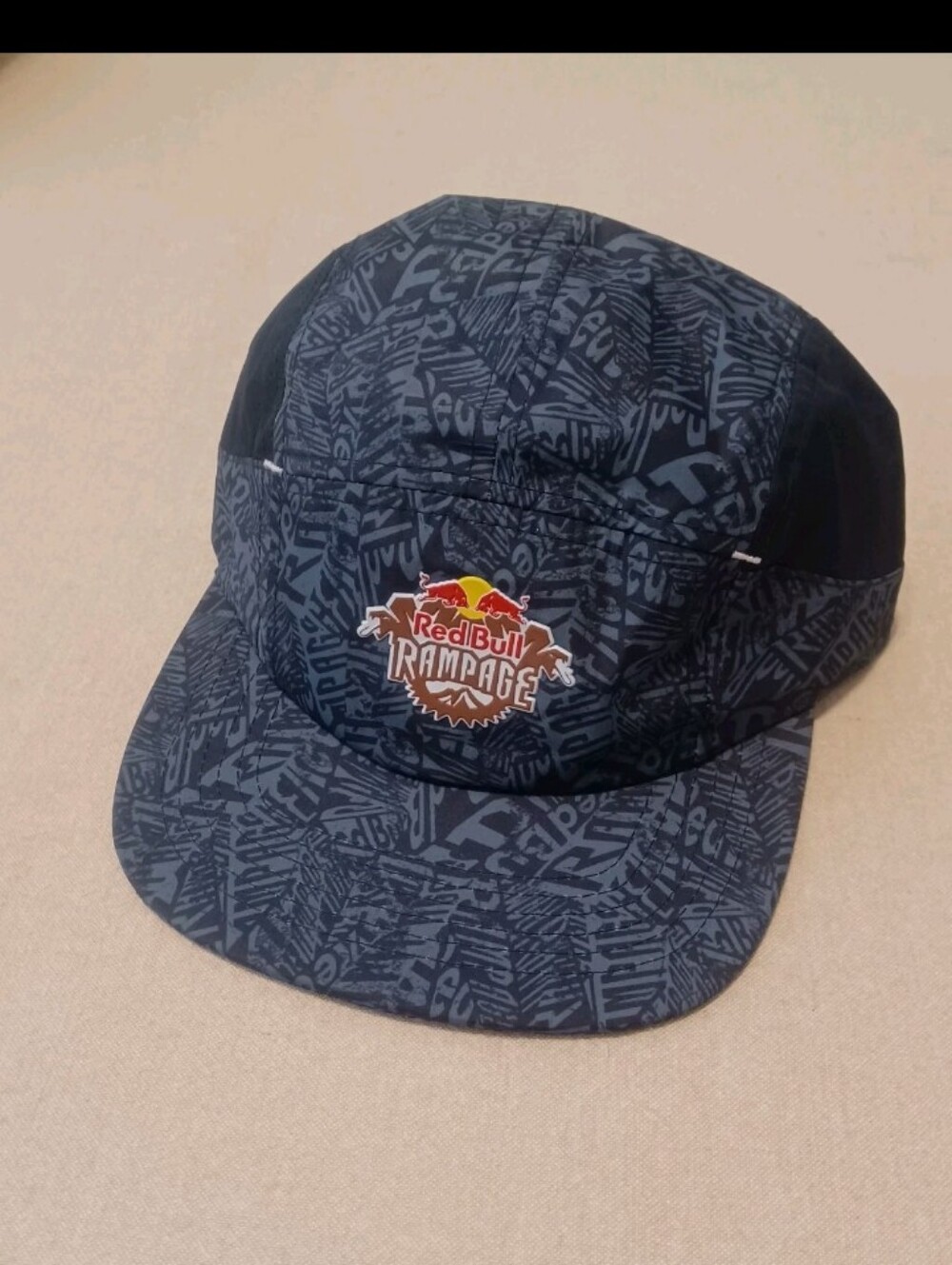 Red Bull Rampage Chaos Camper Racing Panel Adjustable Strap Cap Hat OSFM Rare